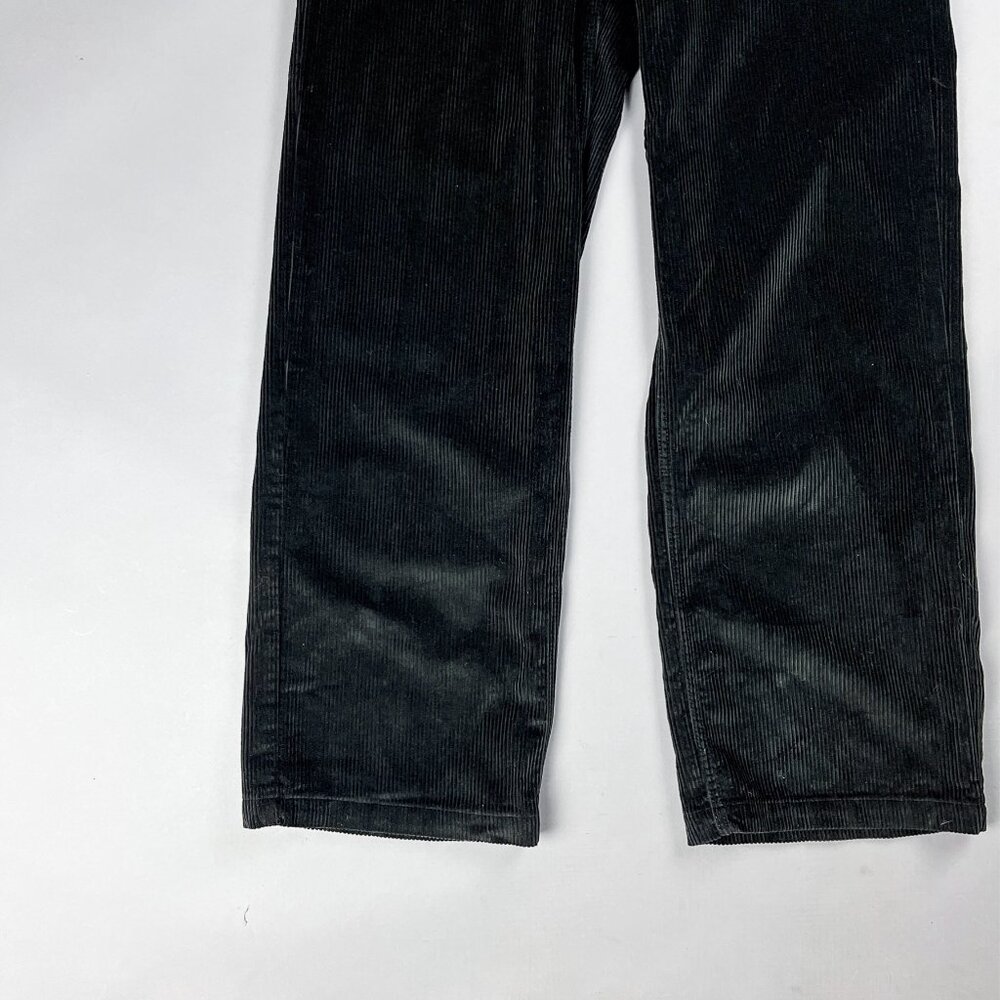 TNA Wide-Leg Corduroy Pants in Black - Picture 4 of 8